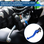Adjustable Short Brake Clutch Levers for BMW R Nine T (2014–2016) - Blue