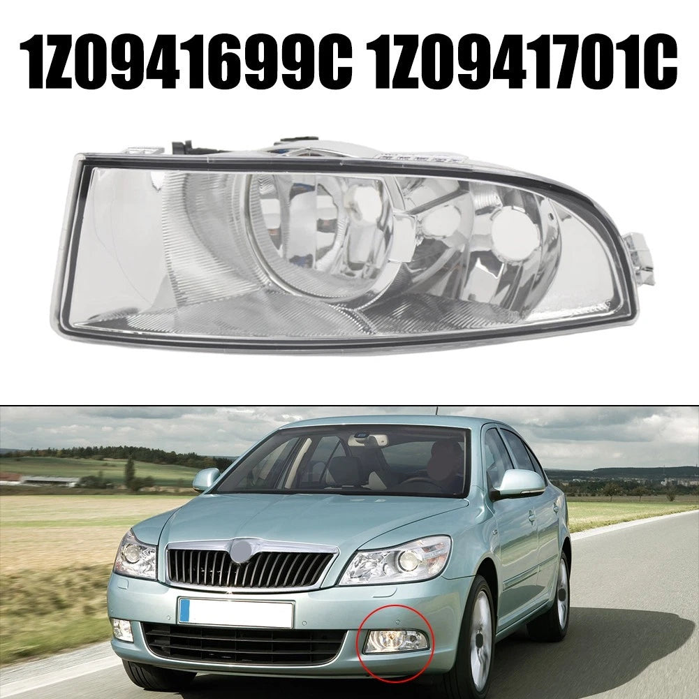 Fog Lamp Cover Front Left for Skoda Octavia (2009–2013) 1Z0941701C
