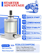 Starter for Arctic Cat 400 ACT (2004–2005) with Relay & Ignition Key Switch