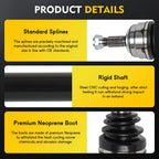 CV Axle Shaft Assembly for Honda Accord (2018–2020) Front Passenger Side