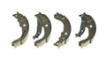 Set of 4 Rear Brake Shoes for Silverado 1500, GMC Sierra 1500 Classic (2007–2013)