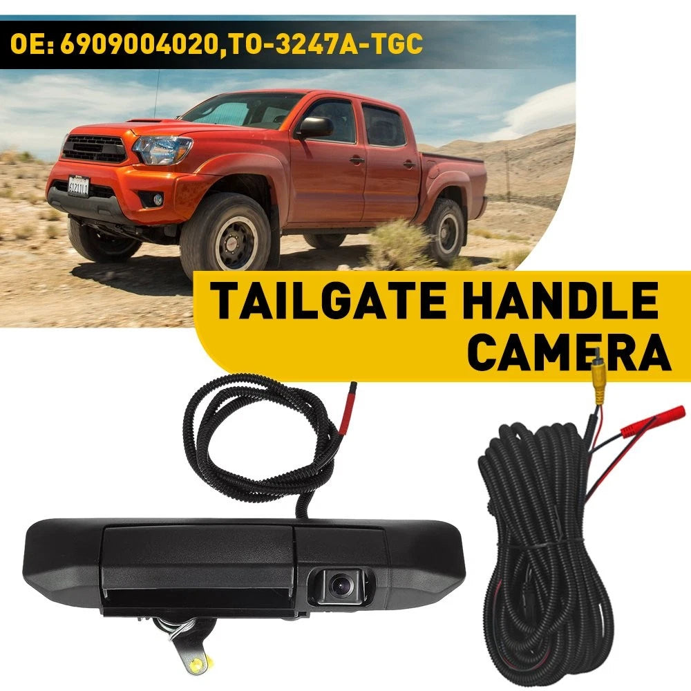 Tailgate Handle with Backup Camera for Toyota Tacoma (2005–2014)
