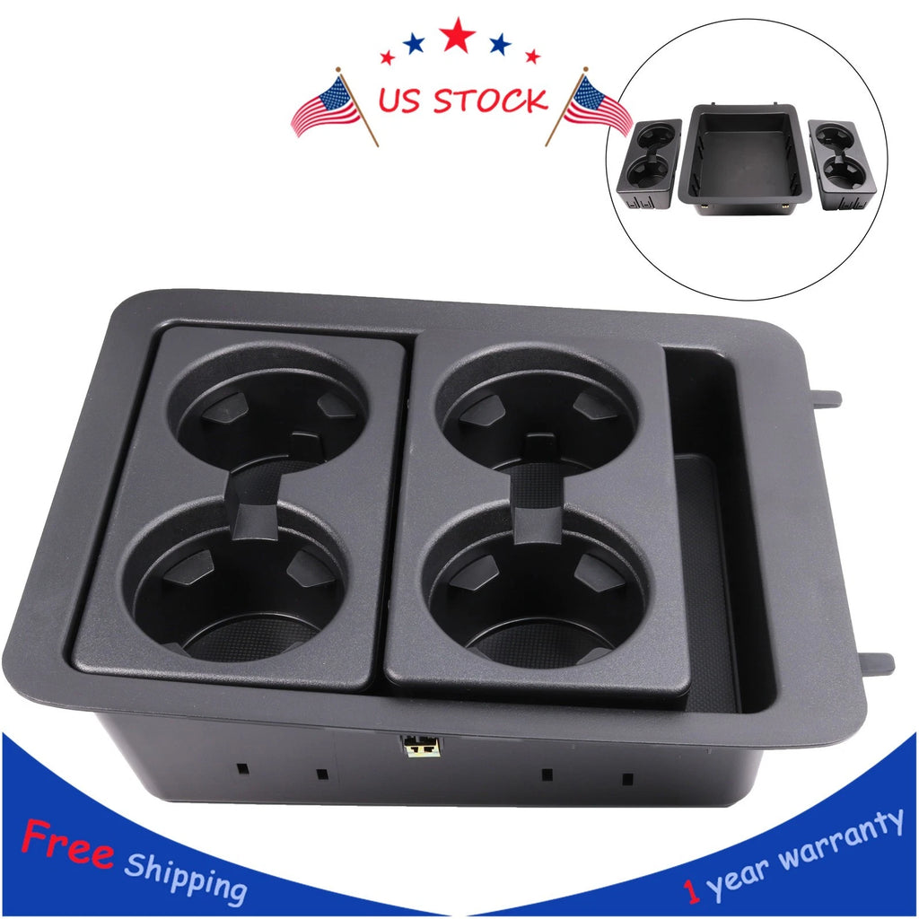 Center Console Tray Cup Holder Bezel for Chevrolet GMC (2007–2014)