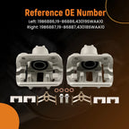 Set of 2 Rear Disc Brake Calipers for Acura RDX/Honda CR-V Crosstour 19B6886 19-B6887