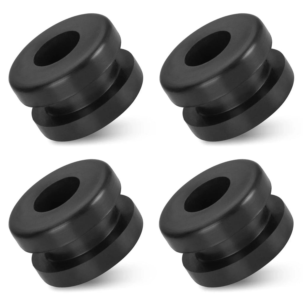 Rubber Heel Guard Grommets x4 Yamaha YFM350X YFZ350 YFS200 (1986–2006)