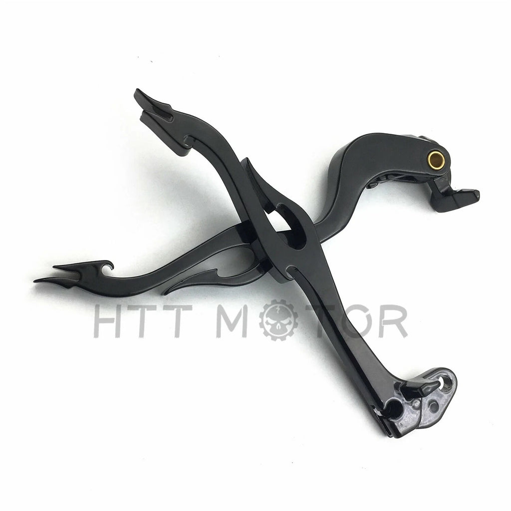 Custom Brake Clutch Flame Lever for Suzuki GSXR 600 750 (2004–2005)