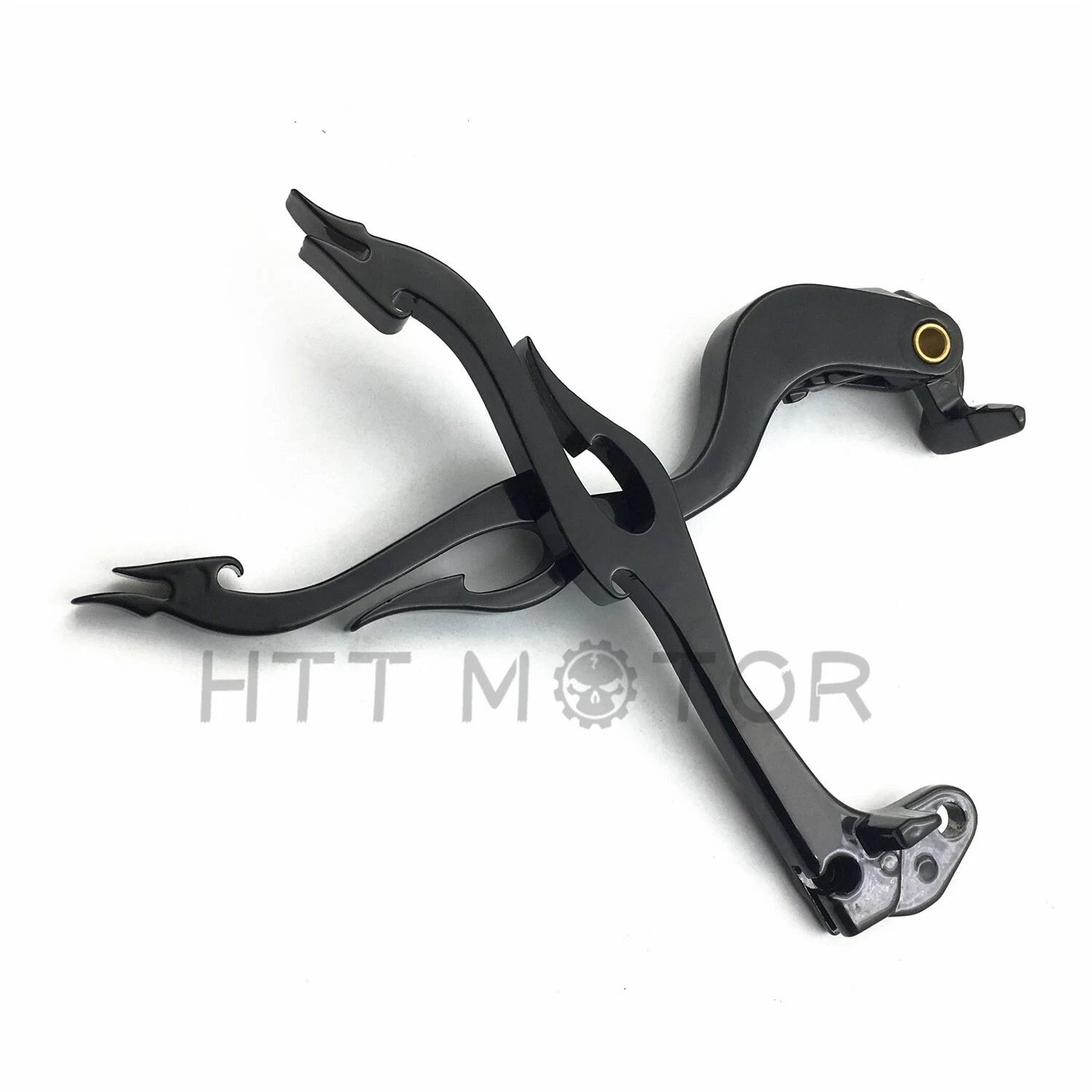 Custom Brake Clutch Flame Lever for Suzuki GSXR 600 750 (2004–2005)
