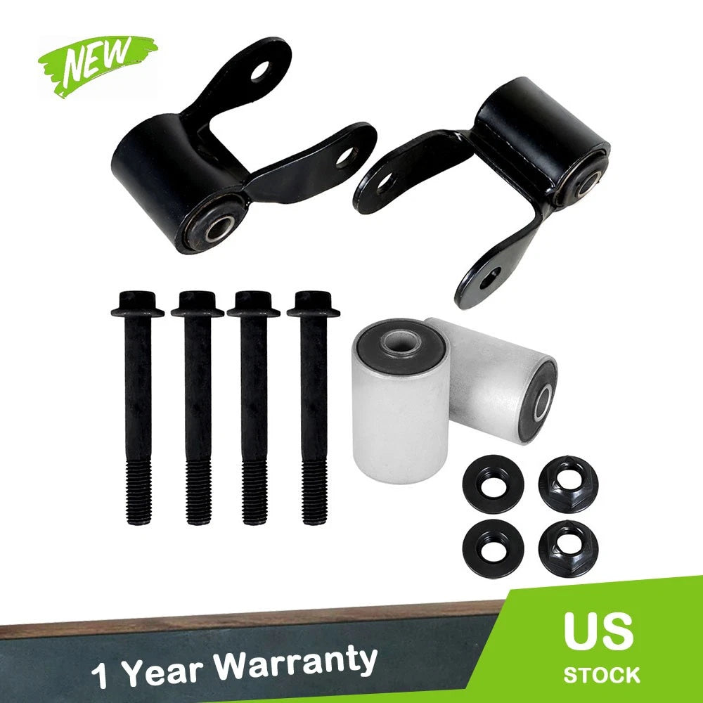Set of 2 Rear Leaf Spring Shackles for Jeep Cherokee Wagoneer (1984–2001)