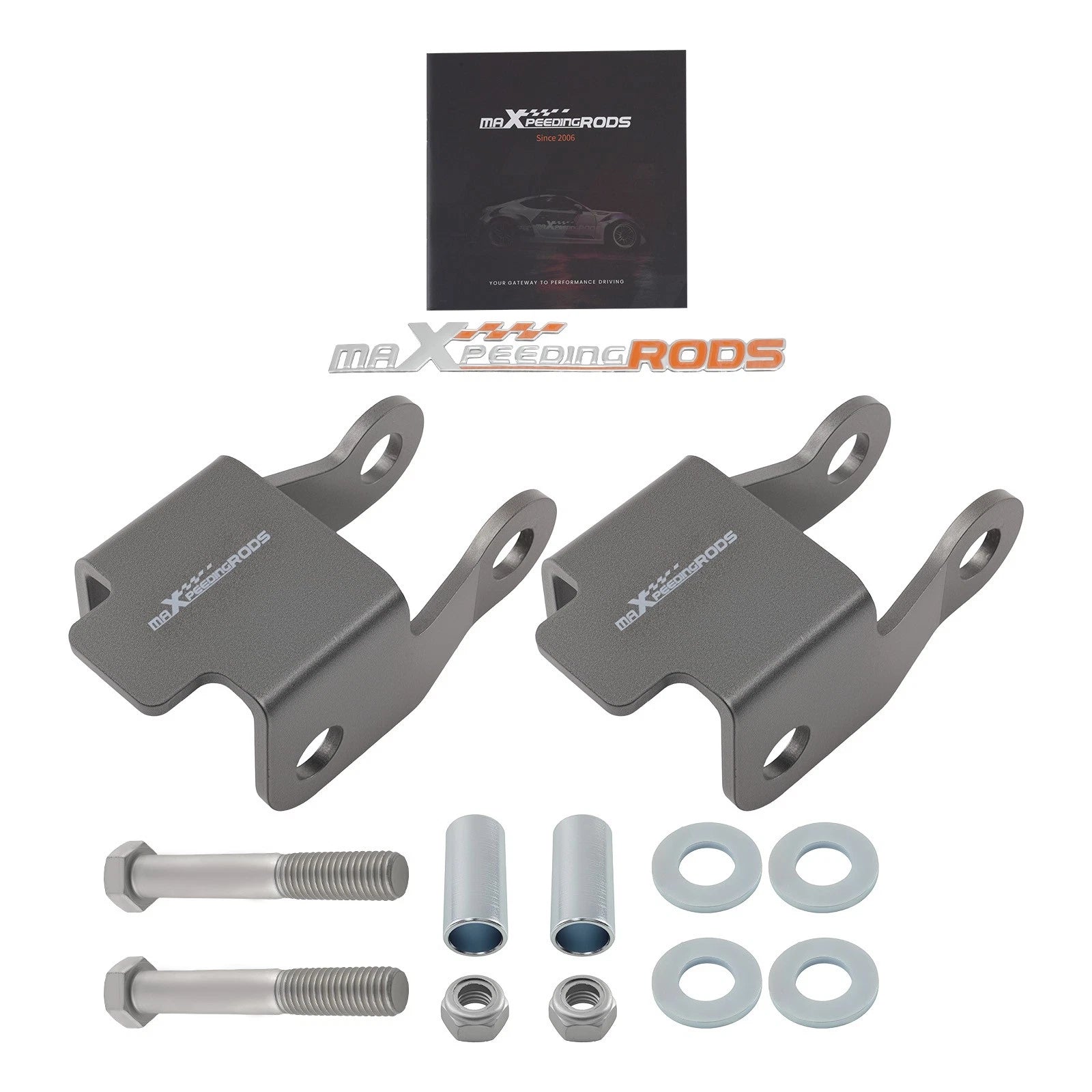 Rear Extension Shock Kit for Chevy Silverado 1500 (1999–2006) Steel Hardware