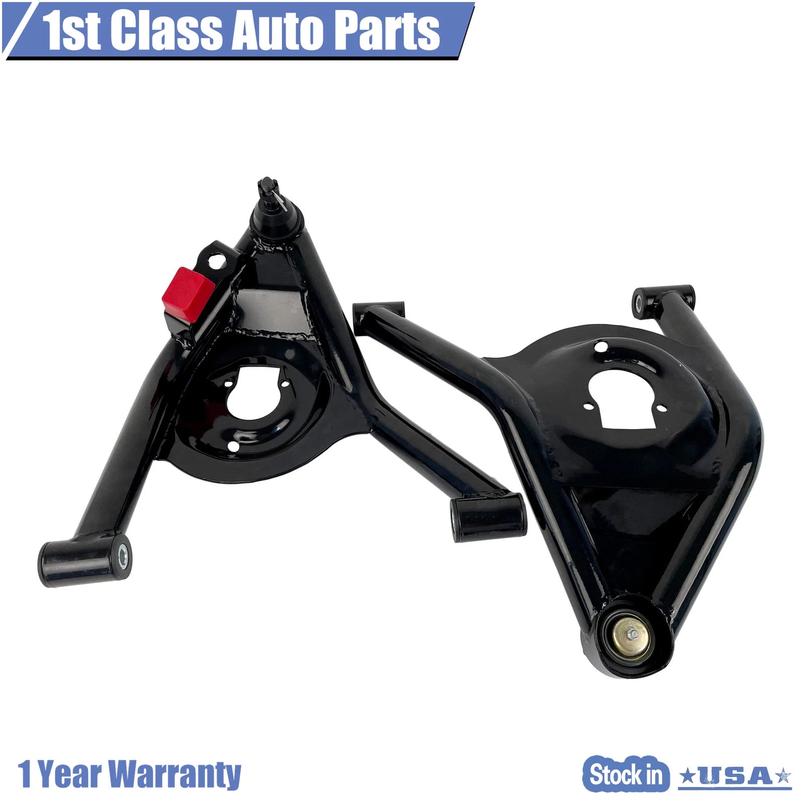 Set of 2 Lower Tubular Control Arms for Chevrolet (1970–1981)