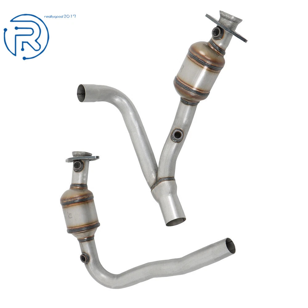 Left & Right Y Pipe Catalytic Converters for Dodge Dakota (2004–2010) 3.7L 4.7L
