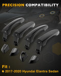 Outside Exterior Door Handle Kit for Hyundai Elantra (2017–2020) 82651F2010