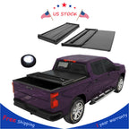 5Ft Soft Tri-Fold Tonneau Cover for GMC Canyon, Chevy Colorado (2015–2019)