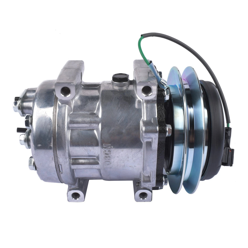 AC Compressor for Case CX210 CX290 Kobelco SK210LC Link-Belt 330LX (24V)