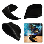 Pressure Fit Silicone Seal Bib for Welding Helmet Full Front Neck Coverage