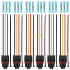 6X Pulse Power Bus Bar Plug Pigtail Connector for Polaris RZR PRO Ranger 1000 XP (2019–2023)