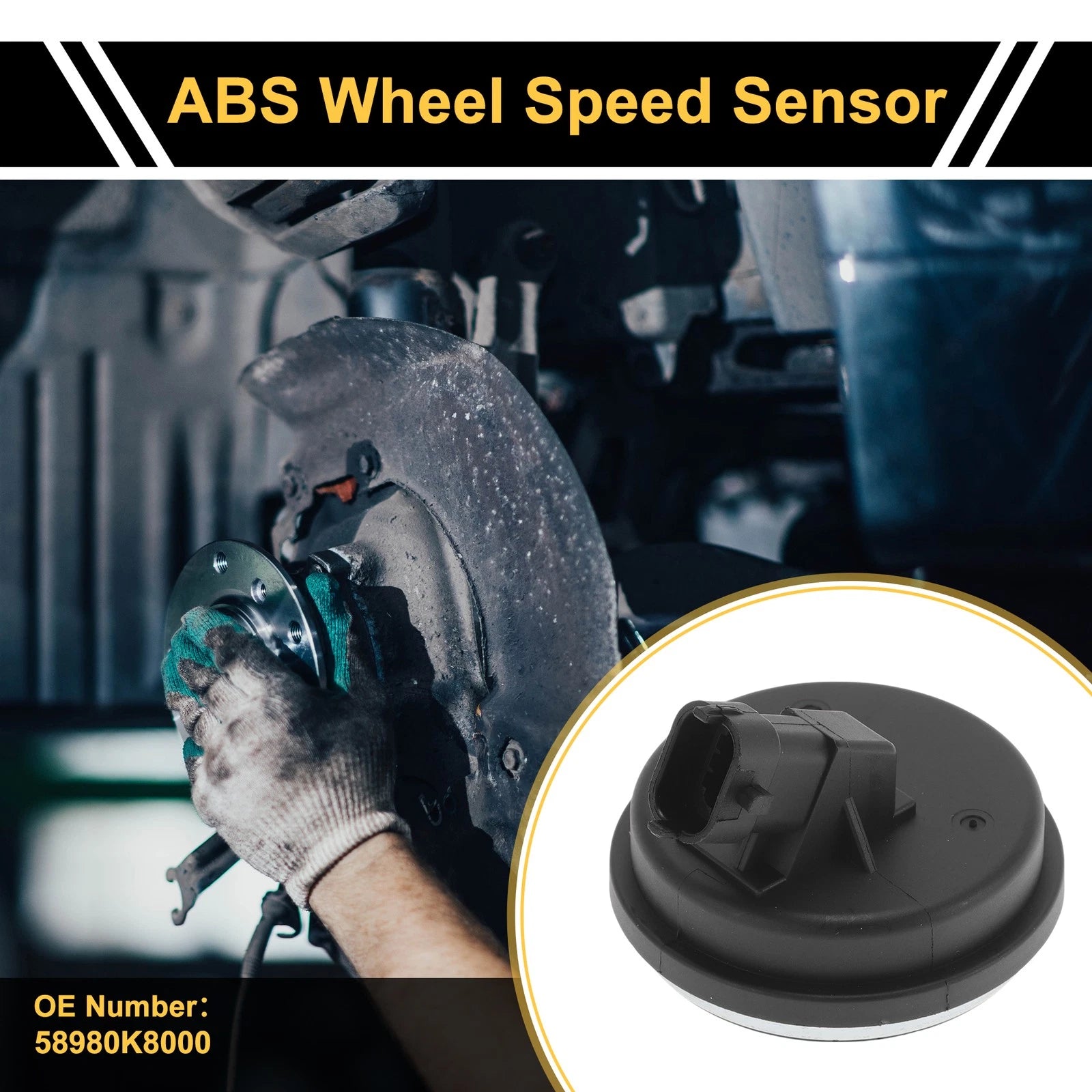 ABS Wheel Speed Sensor No. 58980K8000 for Kia KX1 (2018)
