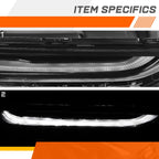 Tow Hook License Plate Mounting Bracket for Toyota Avalon (2013–2015)