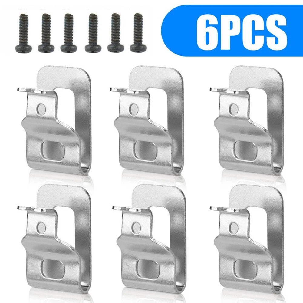 Set of 6 Belt Clips for DCD980 Electric Drill (4528mm)