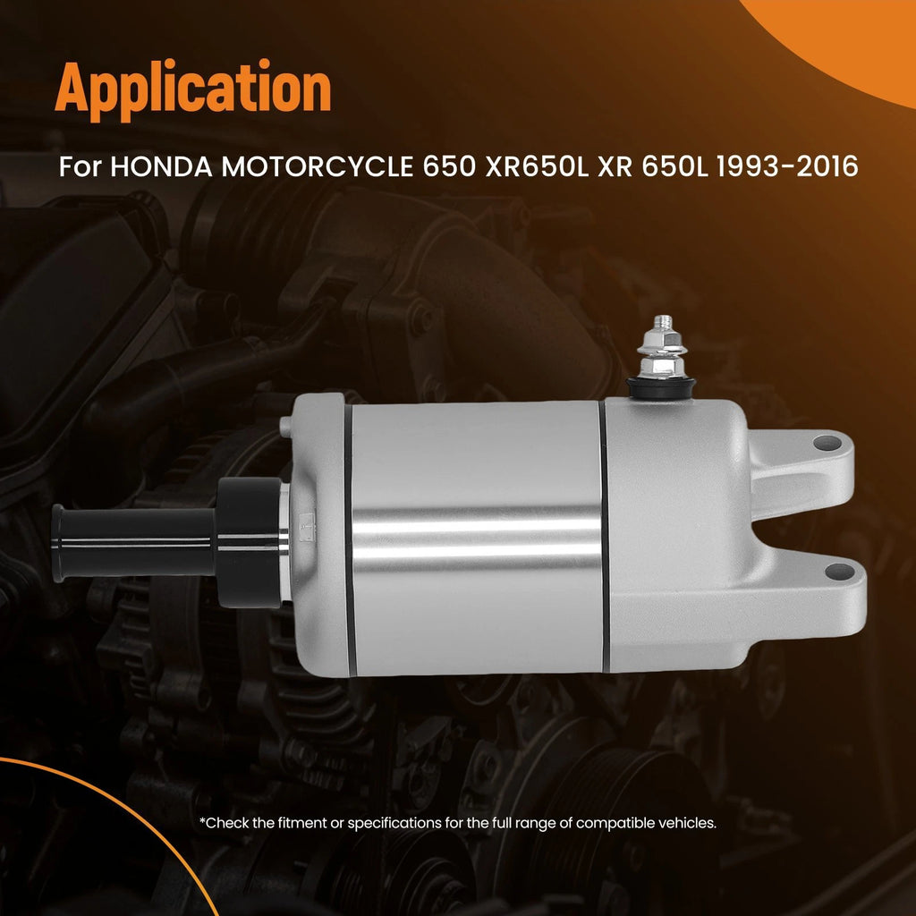 Starter Motor for Honda XR650L (1993–2016) 31200-MN9-013 12V CCW 10T