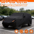 Custom Car Cover for Jeep Wrangler JK JL (2007–2023) Waterproof All Weather