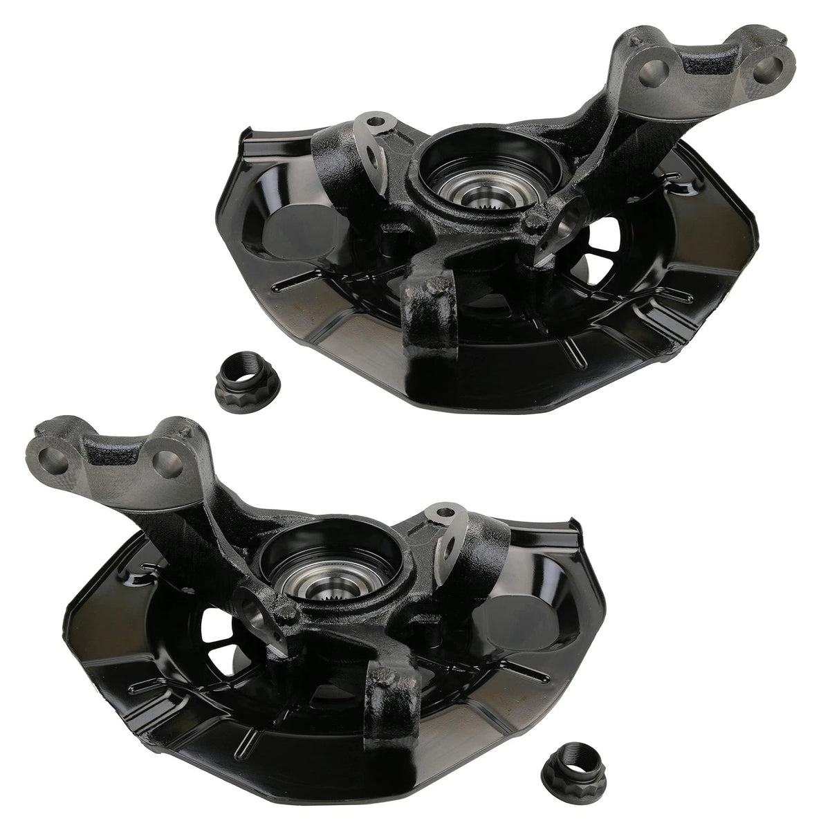 2X Front Steering Knuckle & Wheel Bearing Hub Assembly for Toyota Camry (2002–2006)