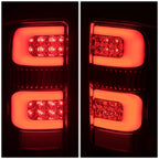 LED C-Tube Bar Tail Brake Light Lamp Chrome for GMC Sierra 1500 2500HD (2007–2014)