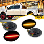 LED Dually Bed Fender Side Marker Light for Ford F350 F450 Super Duty (N/A)