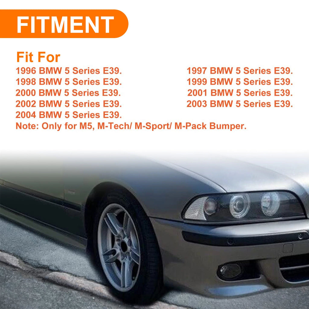 Front Bumper Splash Panel Liner for BMW 5 Series E39 M5 (1996–2004)