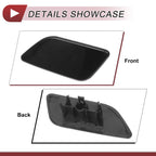 Front Left Washer Nozzle Cover Cap for Subaru Forester (2022–2024) Black