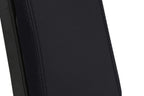 Console Lid Armrest Cover for Nissan D22 Frontier (1999–2004) Black PVC Leather