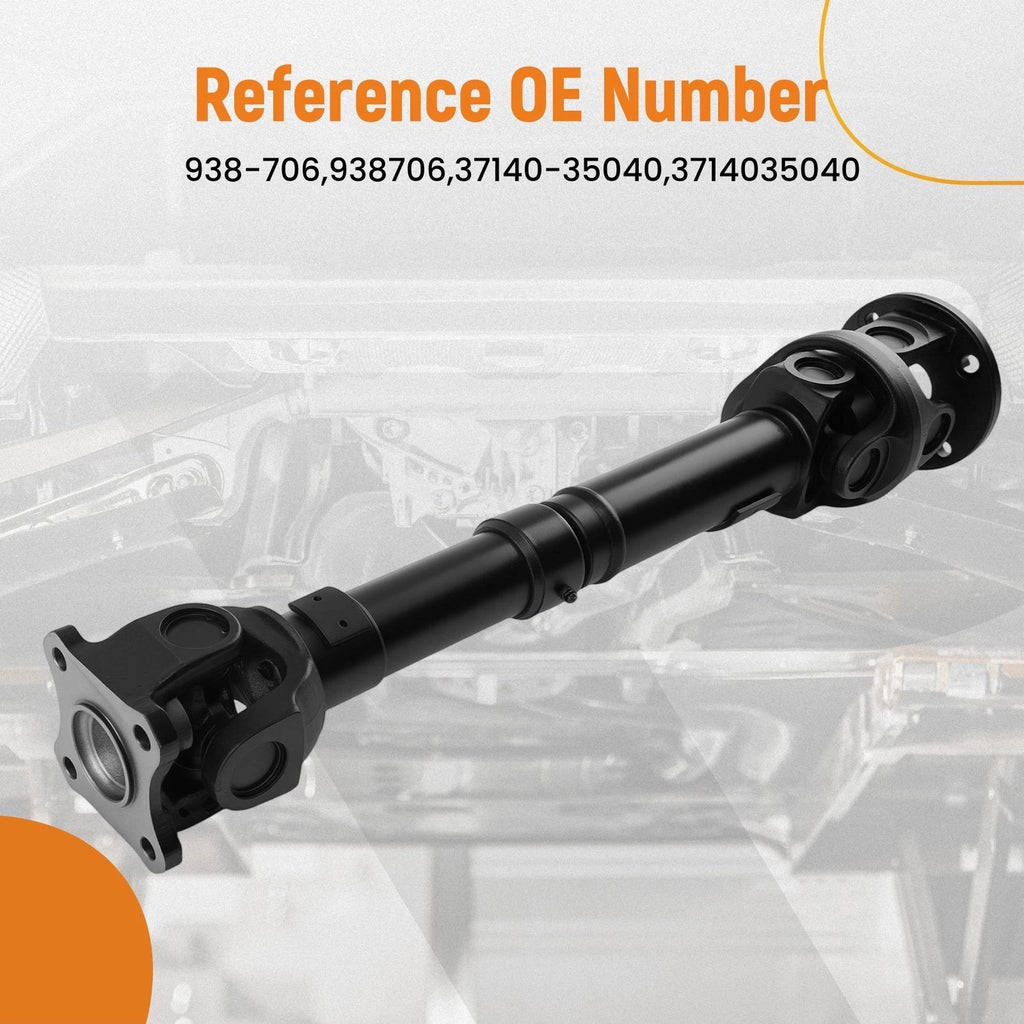 Front Driveshaft Prop Shaft for Toyota Pickup (1986–1988) 2.4L 4WD 3714035040