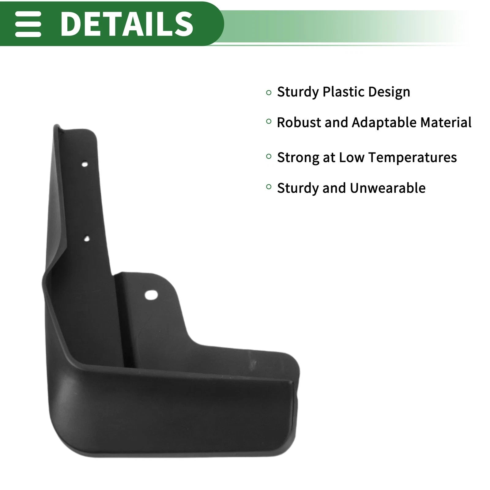 Mud Flaps Splash Guards for Chevrolet Orlando (2018–2023) W/ Mounts