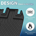 Flat Face Cargo Liner Rear Trunk Mat for Toyota Sienna (2011–2019) TPE