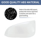 Left Side Mirror Cover Cap for Toyota 4Runner (2013–2023) - White