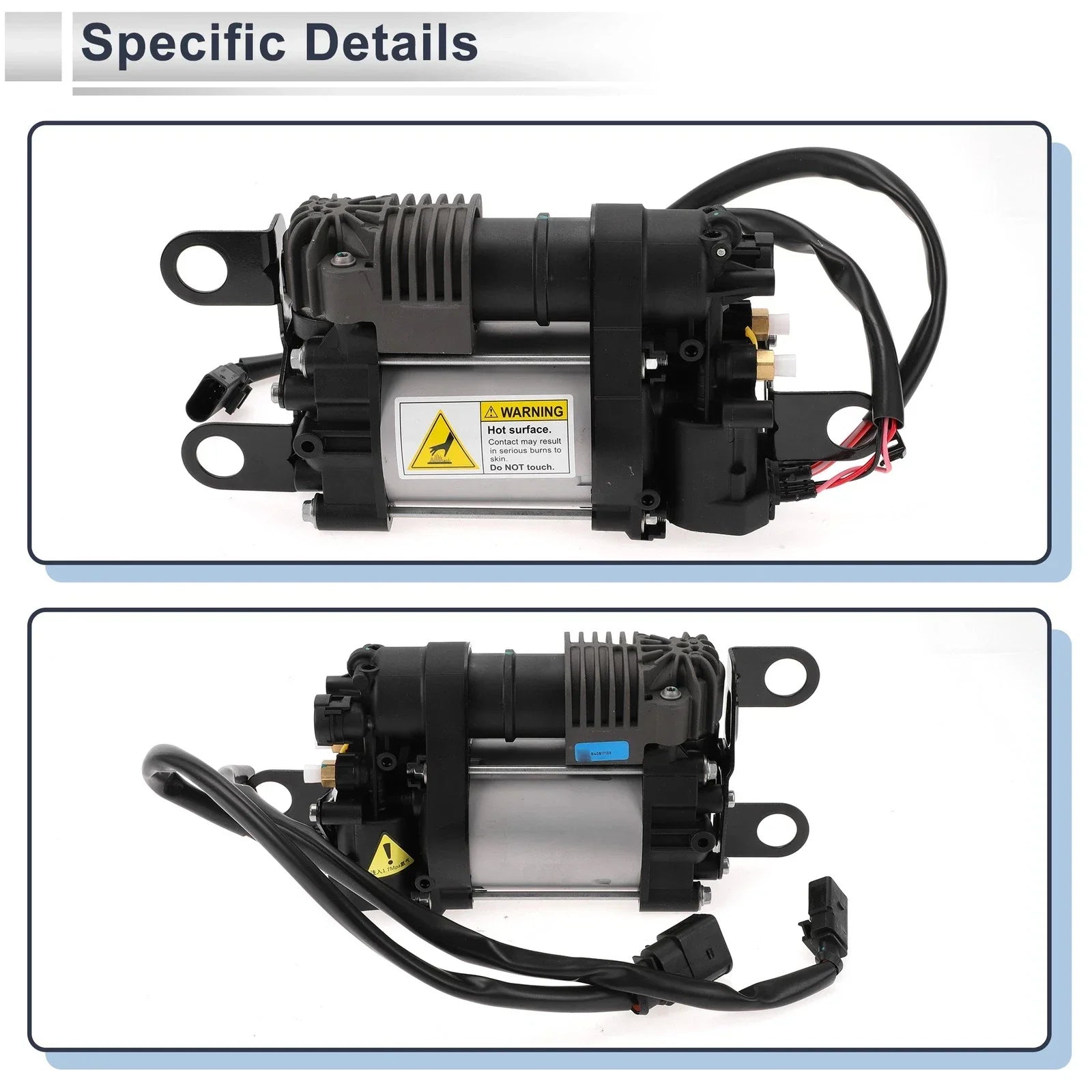 Air Suspension Compressor for Porsche Macan (2015-2018) 1 x Unit