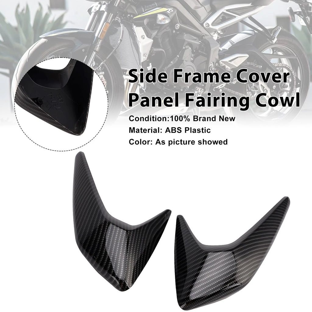 Side Frame Cover Panel for Triumph Street Triple 765 R/RS (2020–2022) Carbon