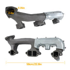 Right Exhaust Manifold with Gasket Kit for GMC Yukon (1992-1995)
