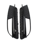 2X Front Bumper Fog Light Grille Cover for Audi A5 (2012–2016)