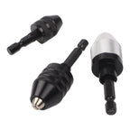 3 Piece Drill Chuck Adapter Hex Shank Quick Change Tool for