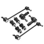 Set of 6 Sway Bar Links & Tie Rod Ends for Ford Focus (2000–2006)