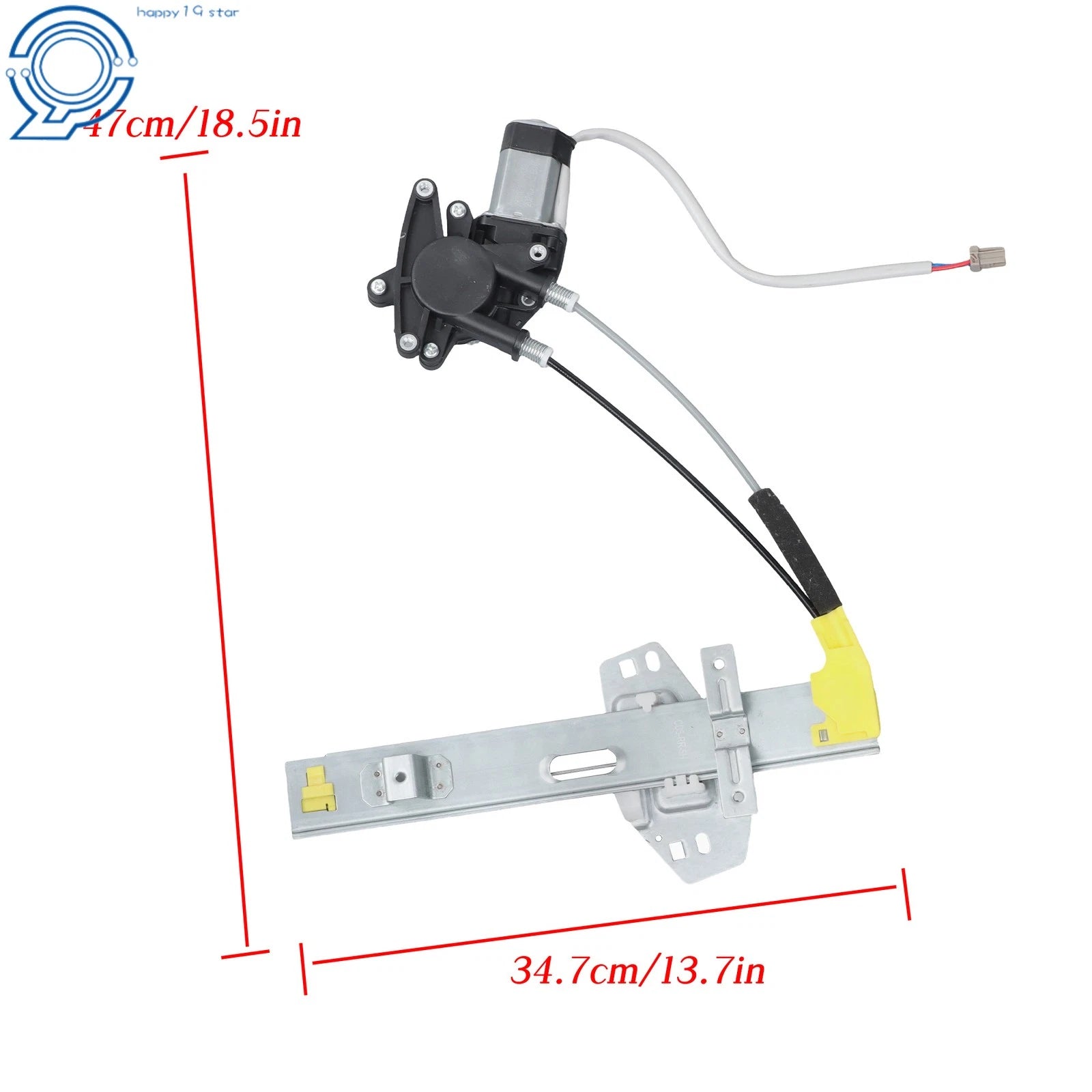 Power Window Regulator with Motor for Honda Accord (1994–1997) Rear Passenger