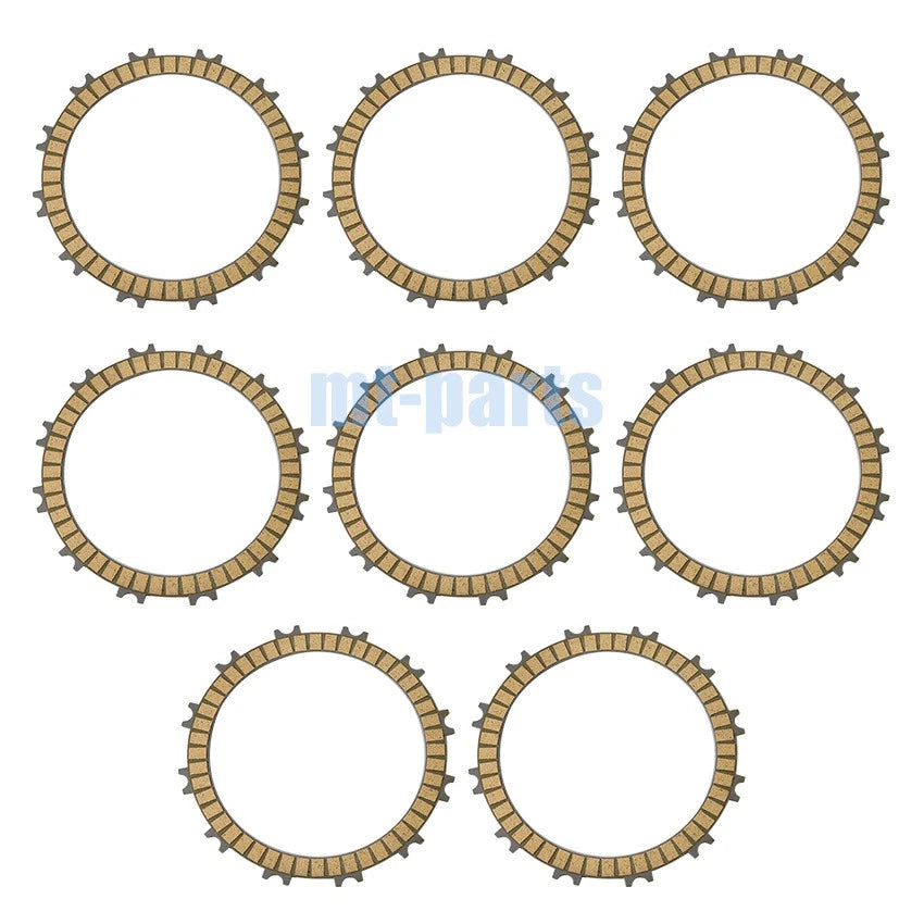 8X Clutch Friction Plates for Gas Gas MC250F MC350F MC450F (2021–2025)