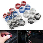 Set of 4 Interior Air Condition Audio Button Switch Knob Covers for Toyota Camry (2018)