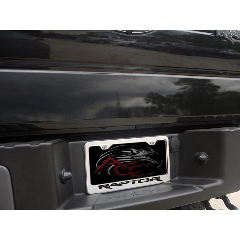 Stainless Steel Plate Frame Replacement for Ford F-150 Raptor (2010–2014)