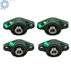 Set of 4 Self-Aligning 2-Bolt Pillow Block Bearings for Various Models