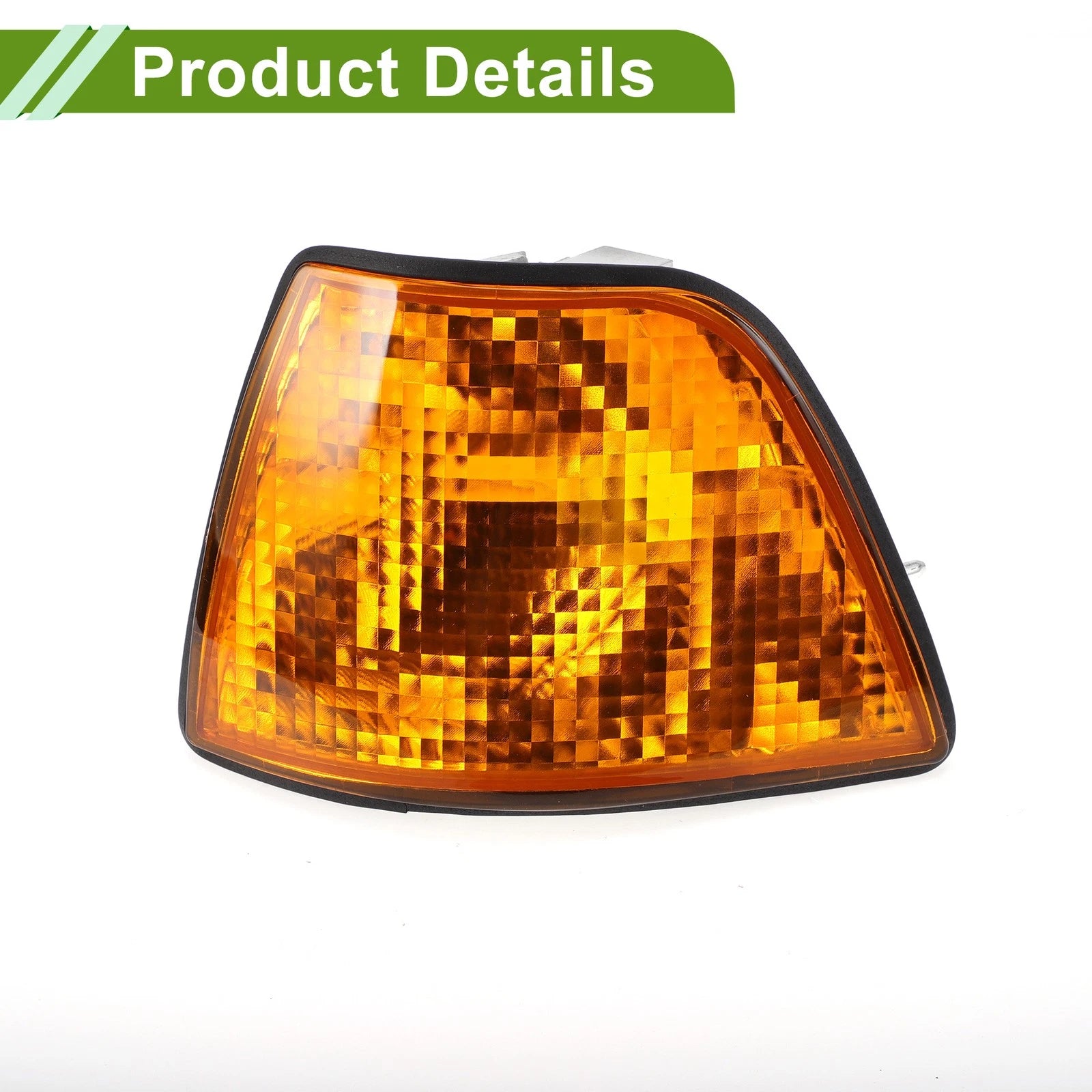 1Pc Left Corner Signal Light Cover for BMW 3 Series (1992–1998) No. 63138353279