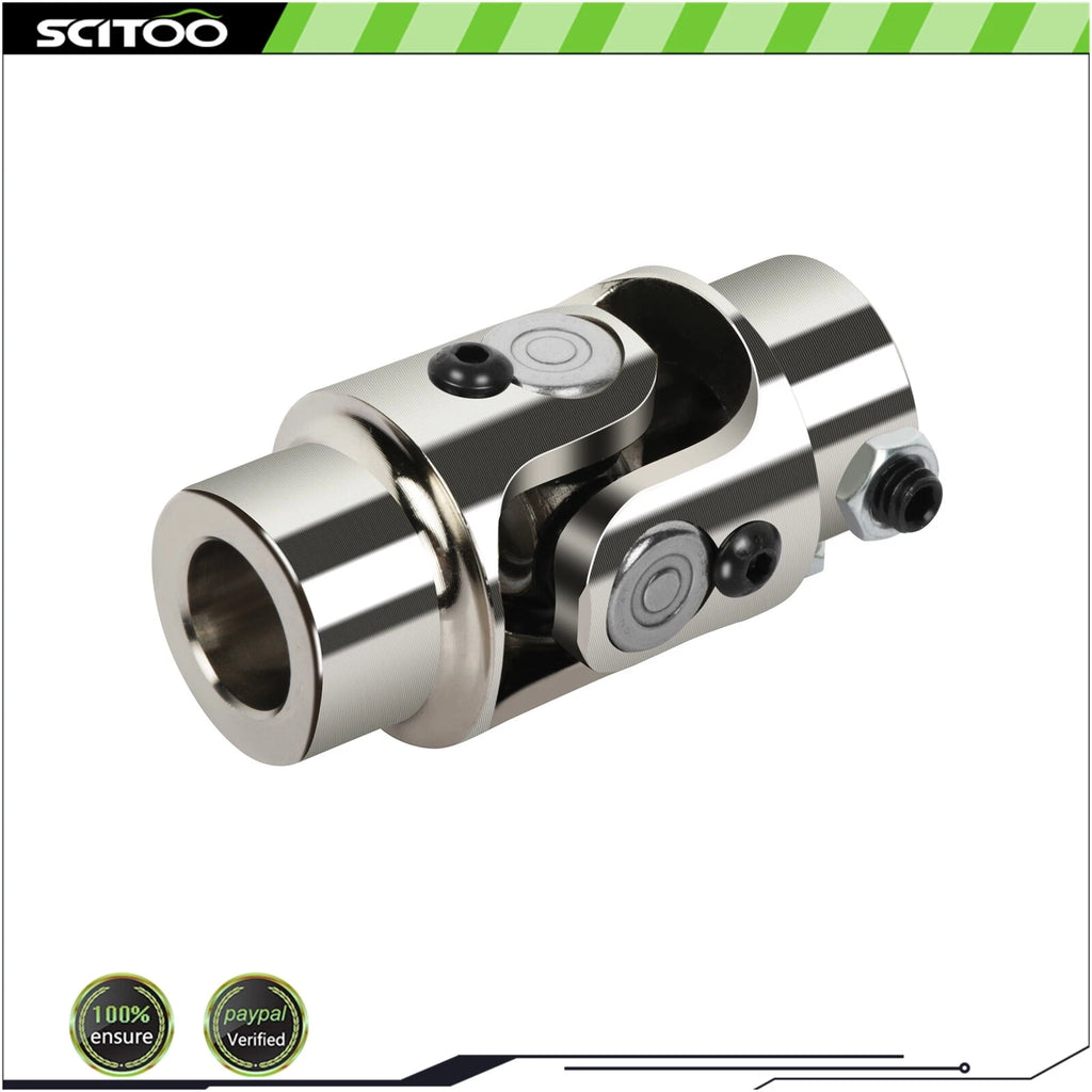 Universal Steering U-Joint Shaft Chrome Steel 3/4" x 3/4" DD