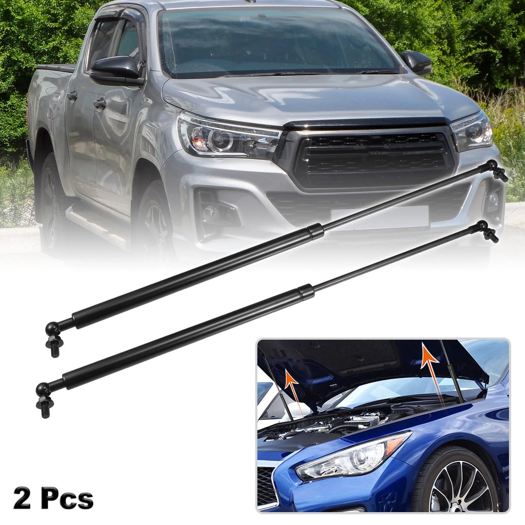 2 Pcs Front Hood Lift Supports Struts for Toyota Hilux SR5 (2015–2019)