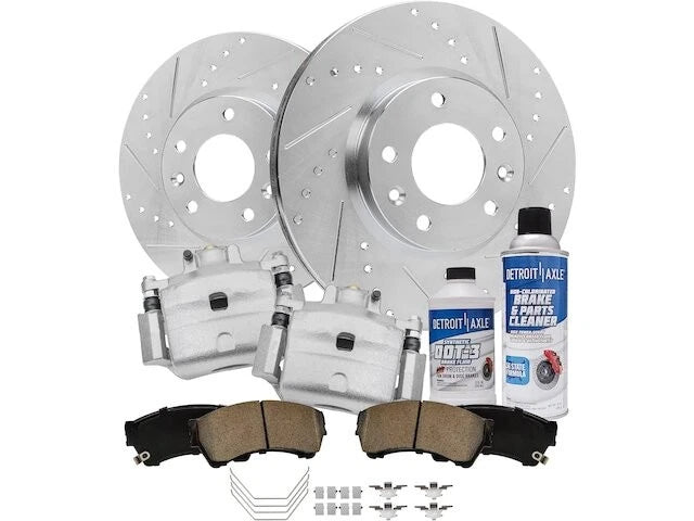 Front Brake Pad Rotor Caliper Set for Mazda 6 (2006–2013) GV788ST